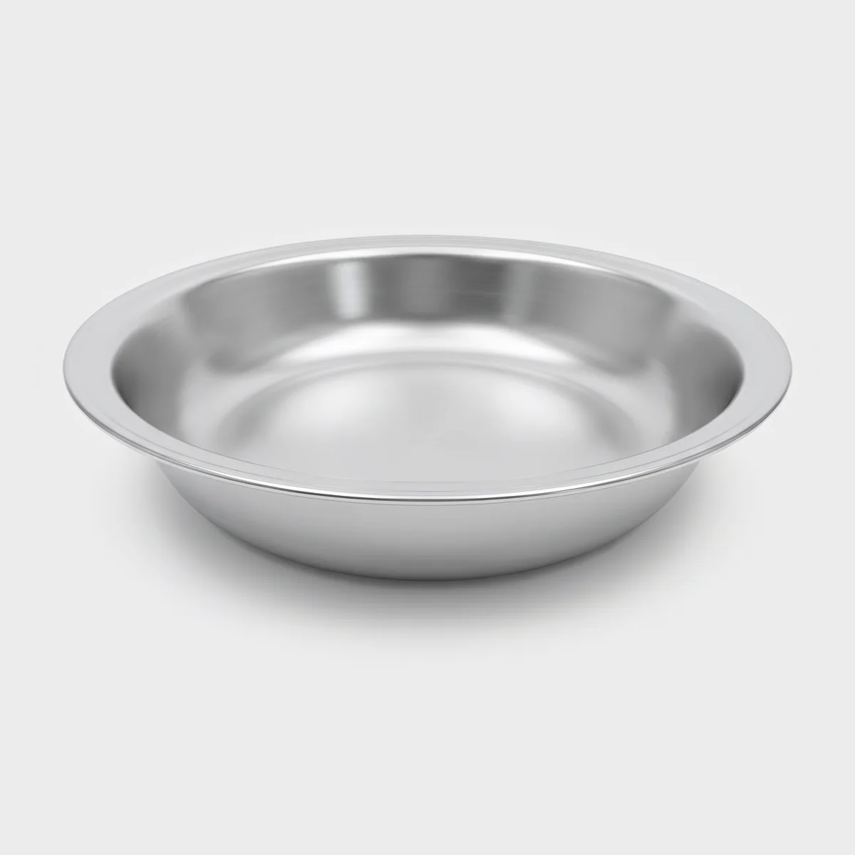 Bacia Alumínio natural — frente