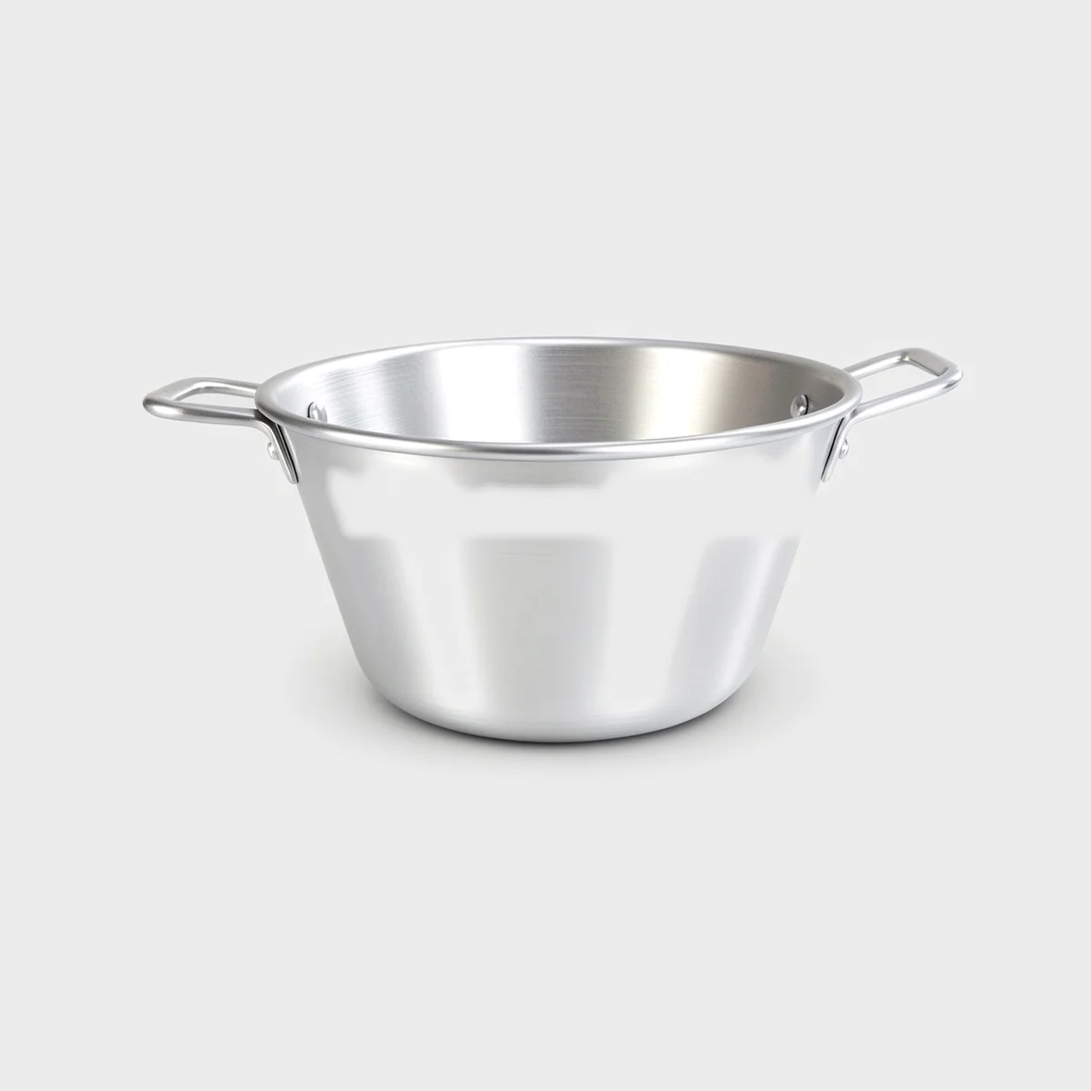 Tacho Cônico Alumínio natural — frente